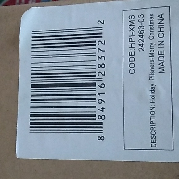 🎅🏼 Vintage REINDEER Glasses (4) Christmas Holiday Beer Bar NIB - Picture 2 of 14